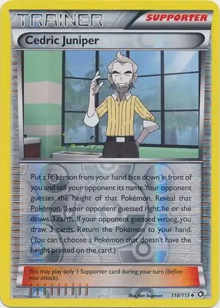 Legendary Treasures Cedric Juniper #110/113 reverse holo